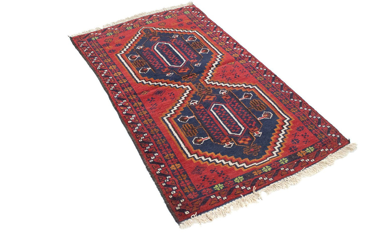 Baluch-tæppe - 129 x 78 cm - rød