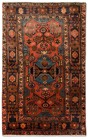 Persisk tæppe - Nomadisk - 175 x 109 cm - flerfarvet