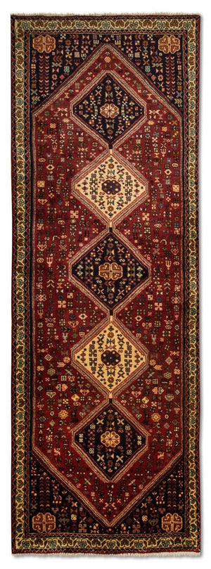 Løber Persisk tæppe - Nomadisk - 278 x 92 cm - rød