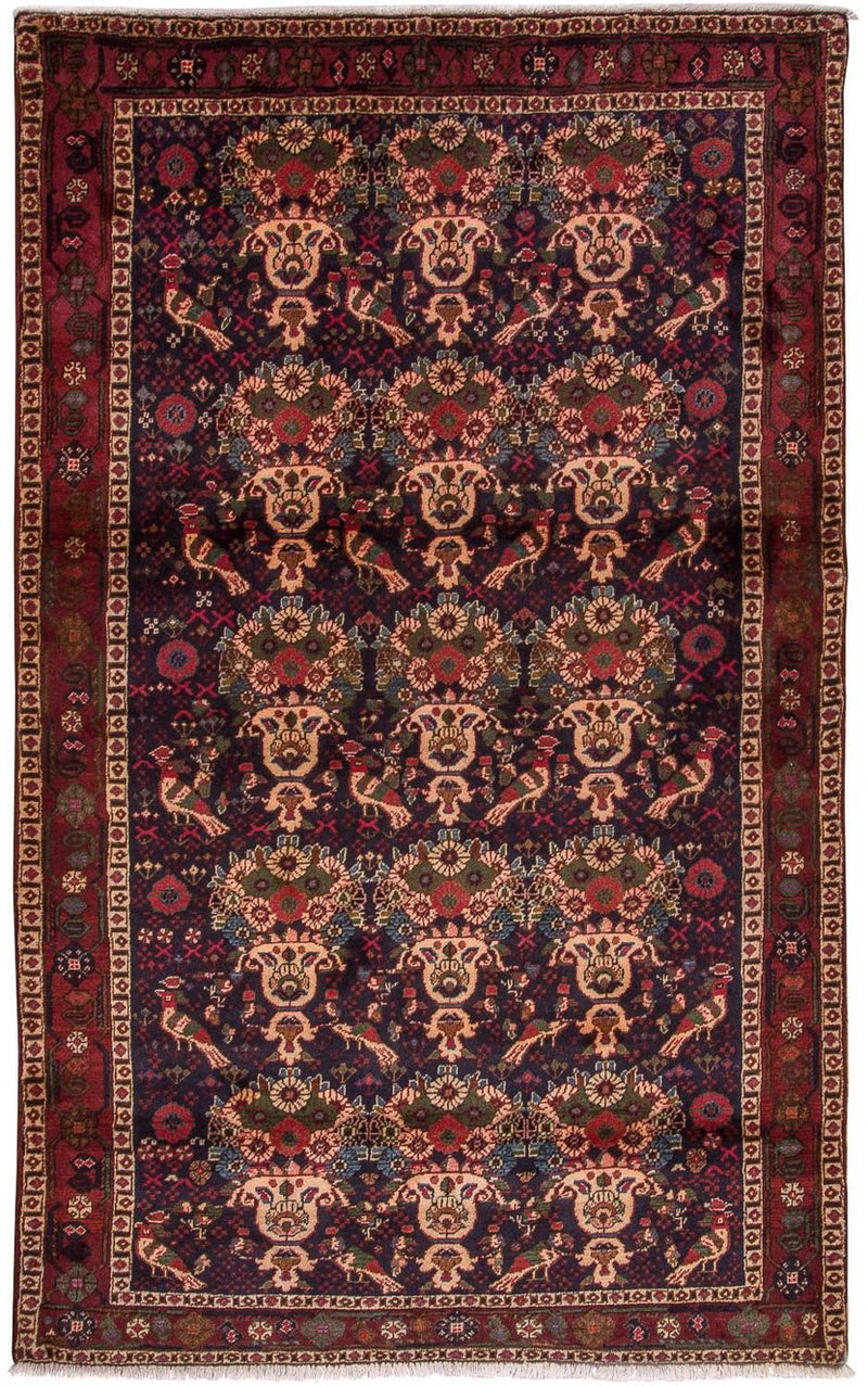 Persisk tæppe - Nomadisk - 188 x 115 cm - flerfarvet