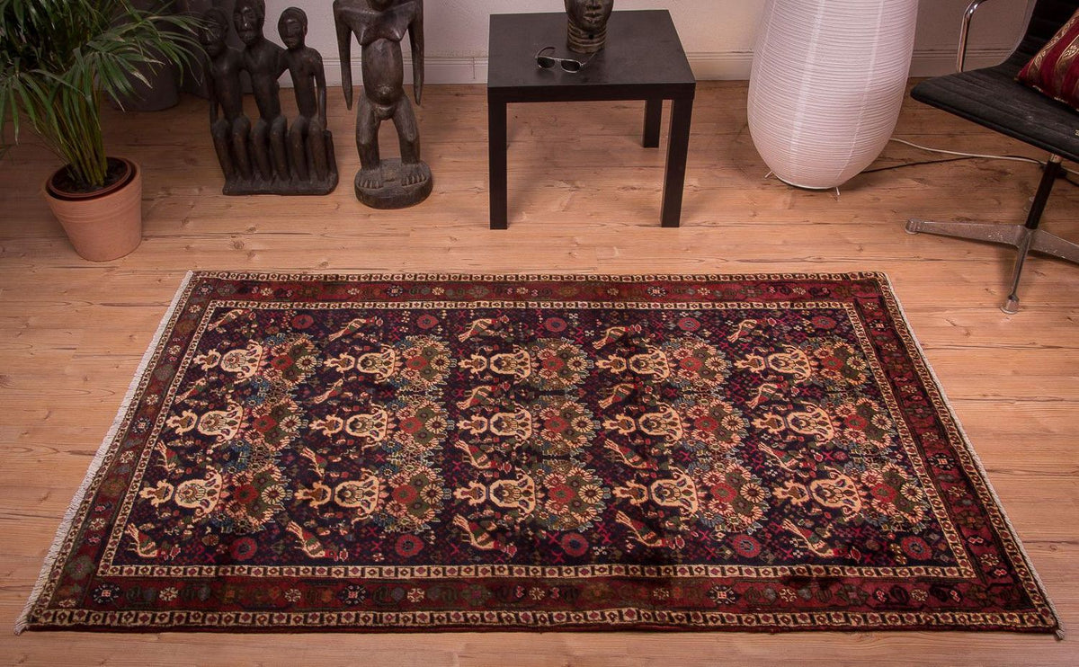 Persisk tæppe - Nomadisk - 188 x 115 cm - flerfarvet