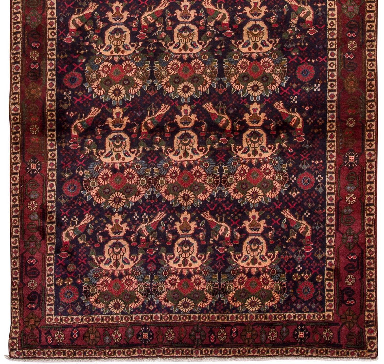 Persisk tæppe - Nomadisk - 188 x 115 cm - flerfarvet