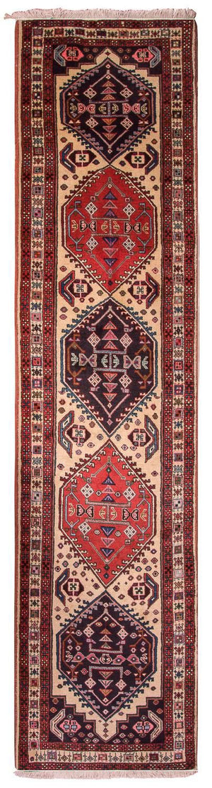 Løber Persisk tæppe - Nomadisk - 296 x 75 cm - beige