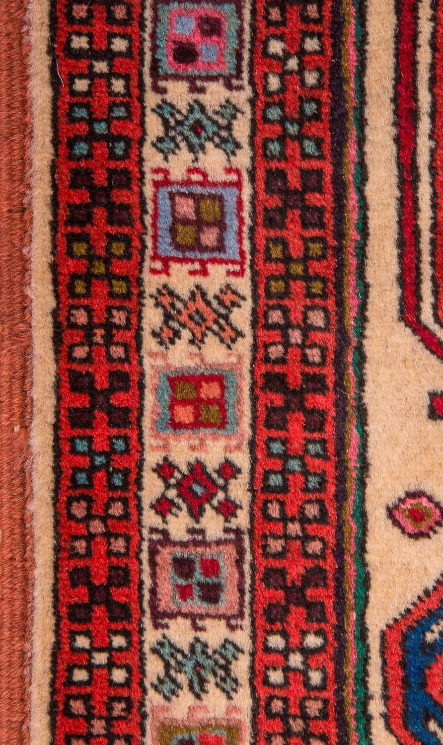 Løber Persisk tæppe - Nomadisk - 296 x 75 cm - beige