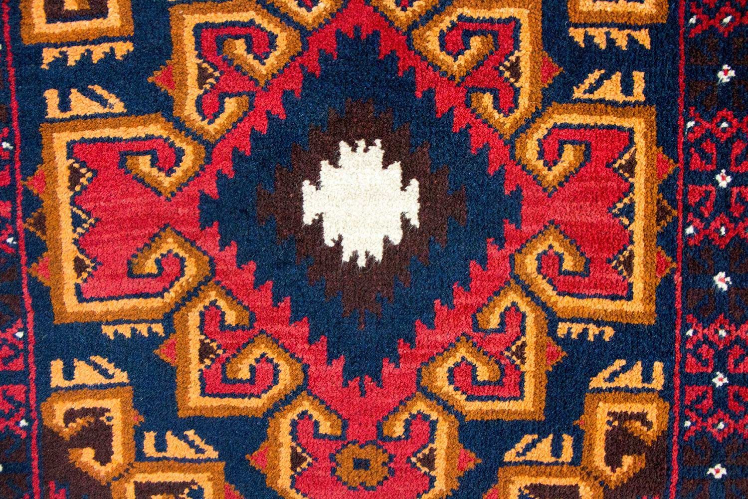 Baluch-tæppe - 135 x 73 cm - flerfarvet