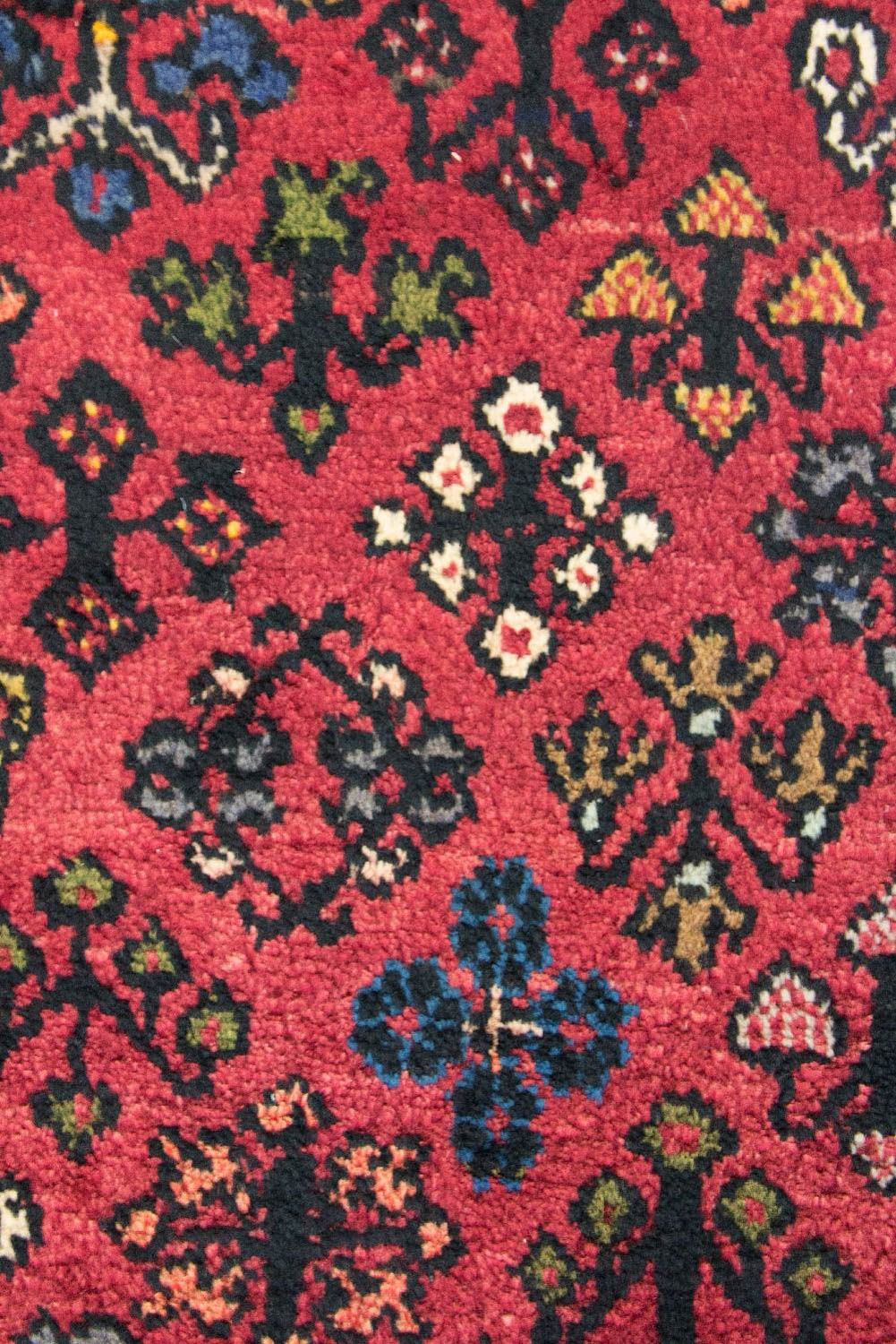 Persisk tæppe - Nomadisk - 145 x 92 cm - rød