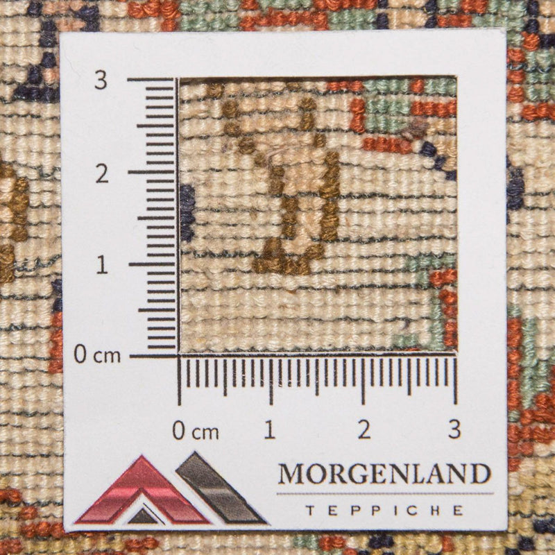 Silketæppe - Kashmir Silk - 285 x 183 cm - mørkeblå