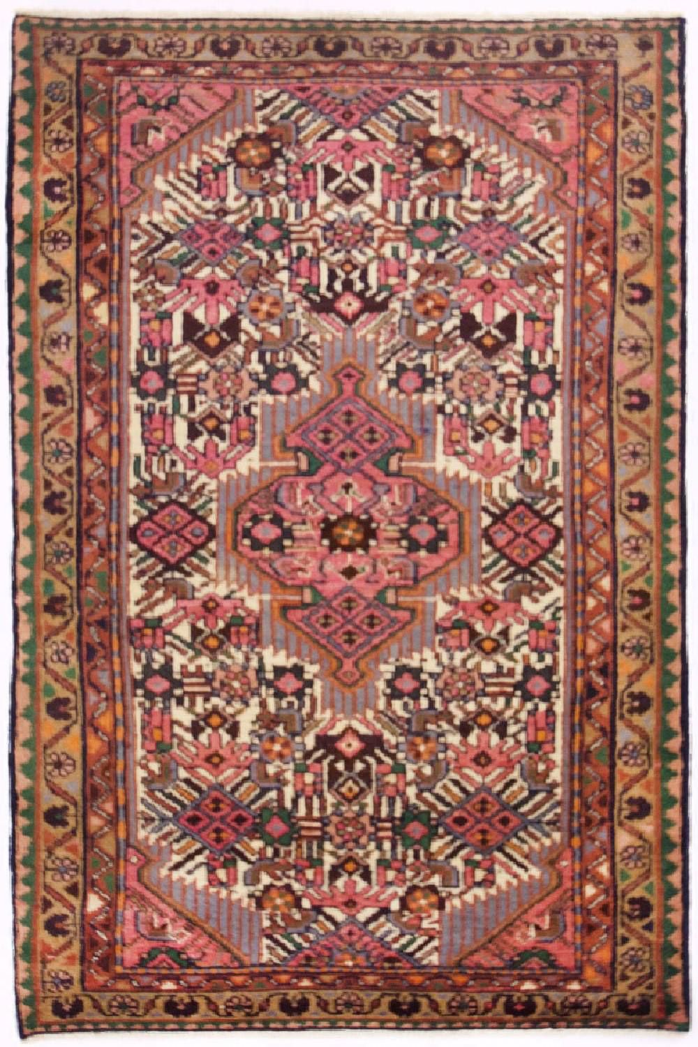 Persisk tæppe - Nomadisk - 155 x 94 cm - brun