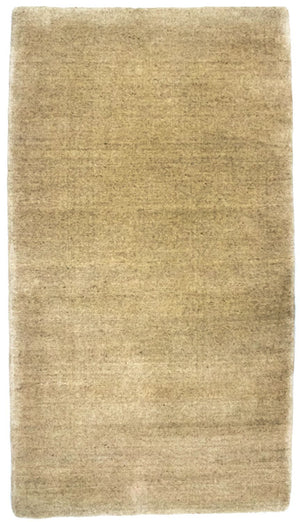 Uldtæppe - 120 x 68 cm - beige