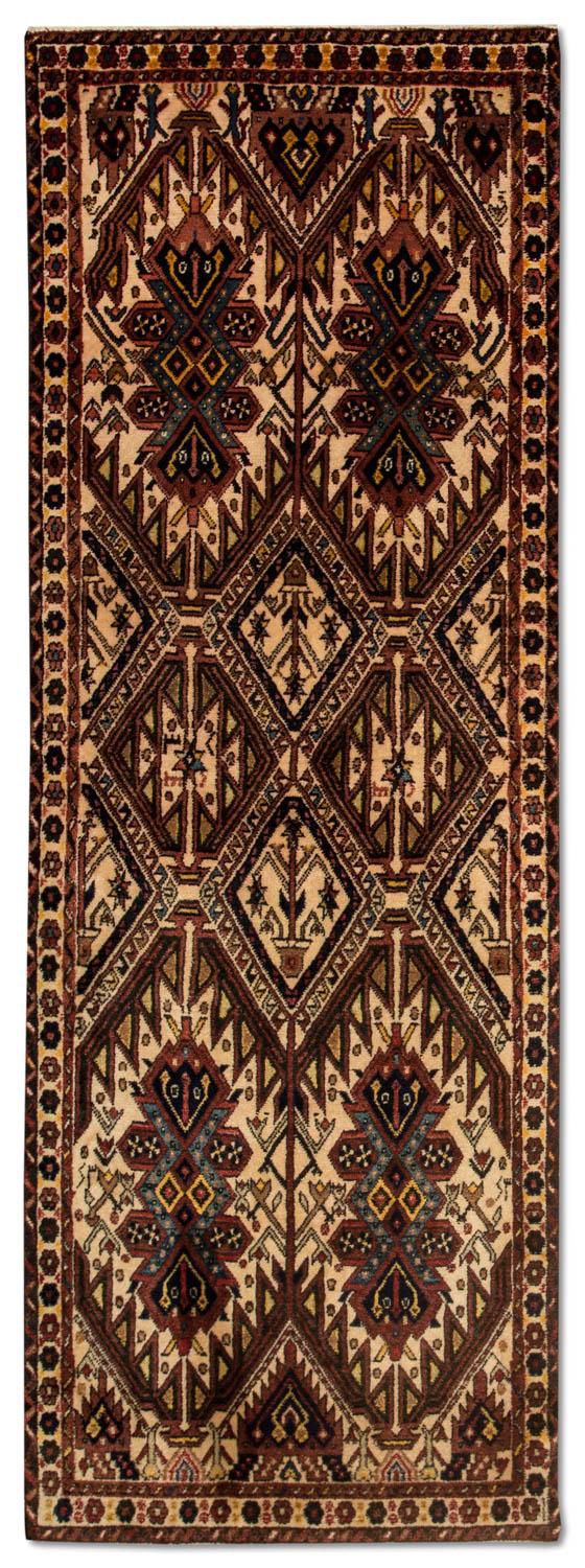 Løber Persisk tæppe - Nomadisk - 181 x 62 cm - flerfarvet