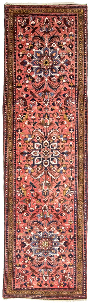 Løber Persisk tæppe - Nomadisk - 360 x 103 cm - rust