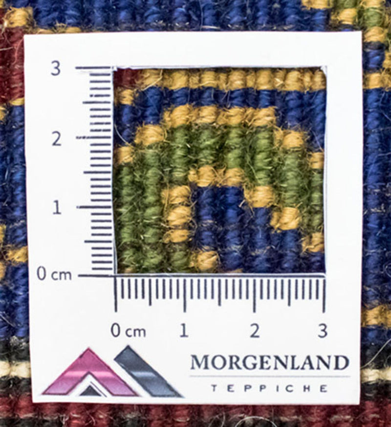 Orientalsk tæppe - 97 x 56 cm - blå