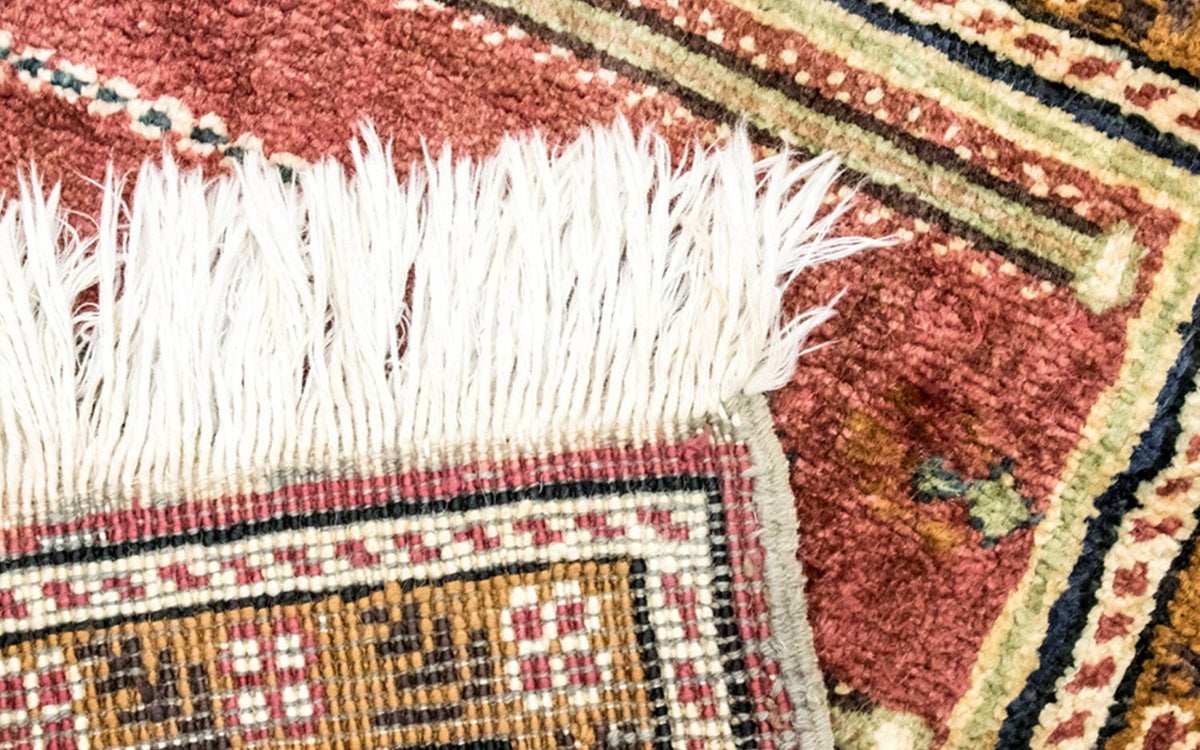 Silketæppe - Kayseri - 104 x 66 cm - flerfarvet