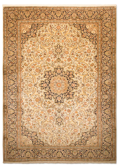 Kashmirsilke Tæppe 234x342cm - Orientalsk tæppe