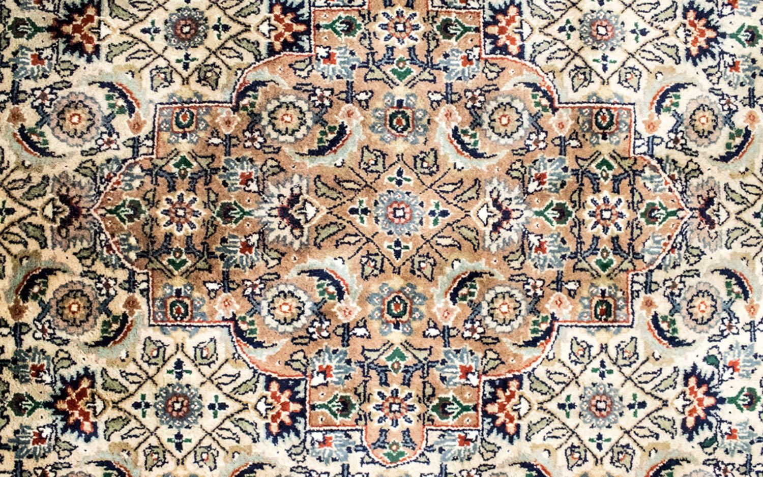Orientalsk tæppe - 305 x 240 cm - beige