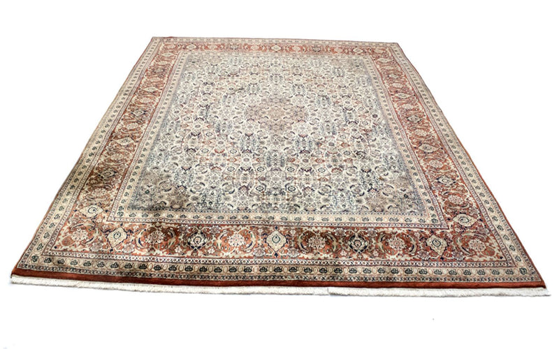 Orientalsk tæppe - 305 x 240 cm - beige