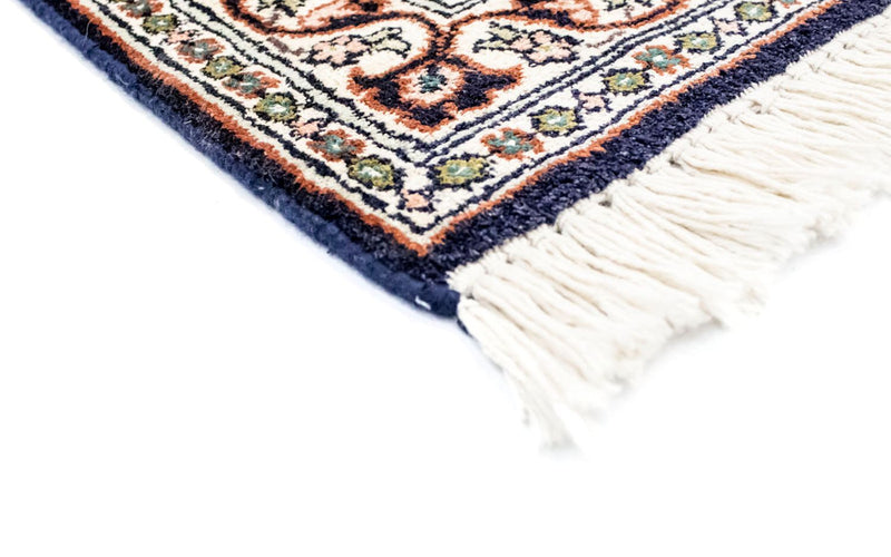 Silketæppe - Kashmir Silk - 124 x 65 cm - flerfarvet
