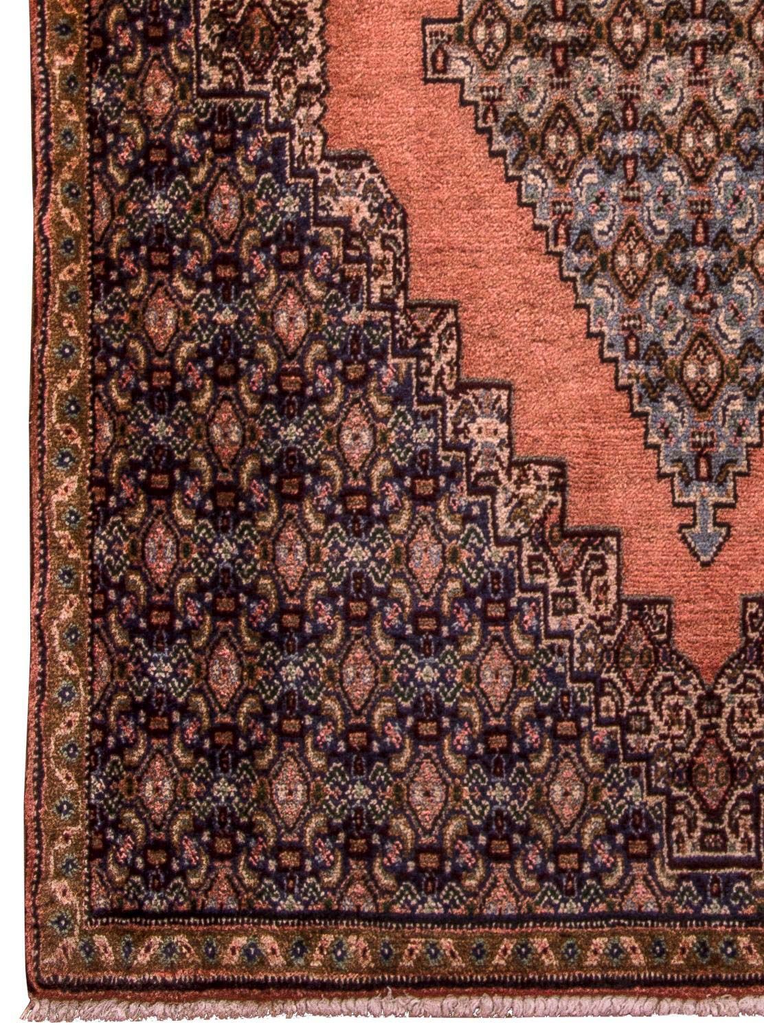 Persisk tæppe - Classic - 106 x 78 cm - blå