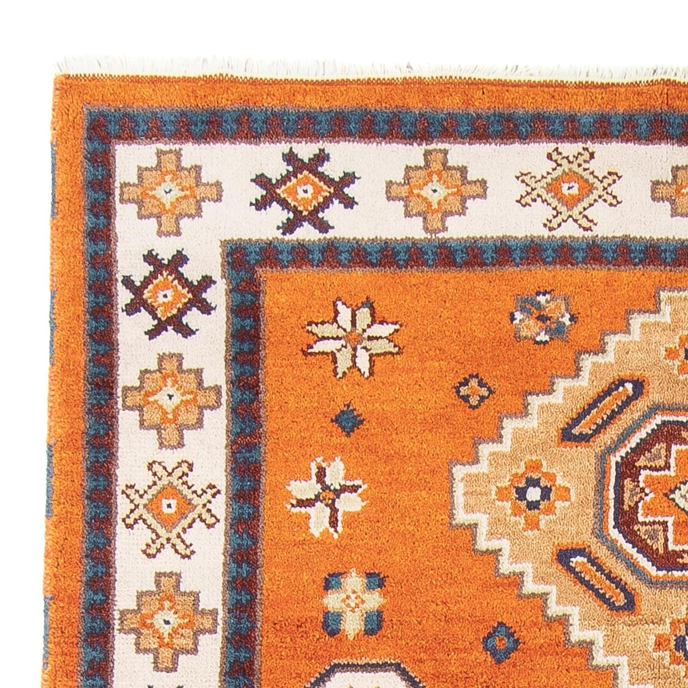 Kazak Tæppe 204x147cm - Orientalsk tæppe