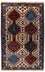 Persisk tæppe - Nomadisk - 83 x 53 cm - beige