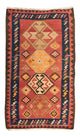Antikt kilim Tæppe 200x110cm