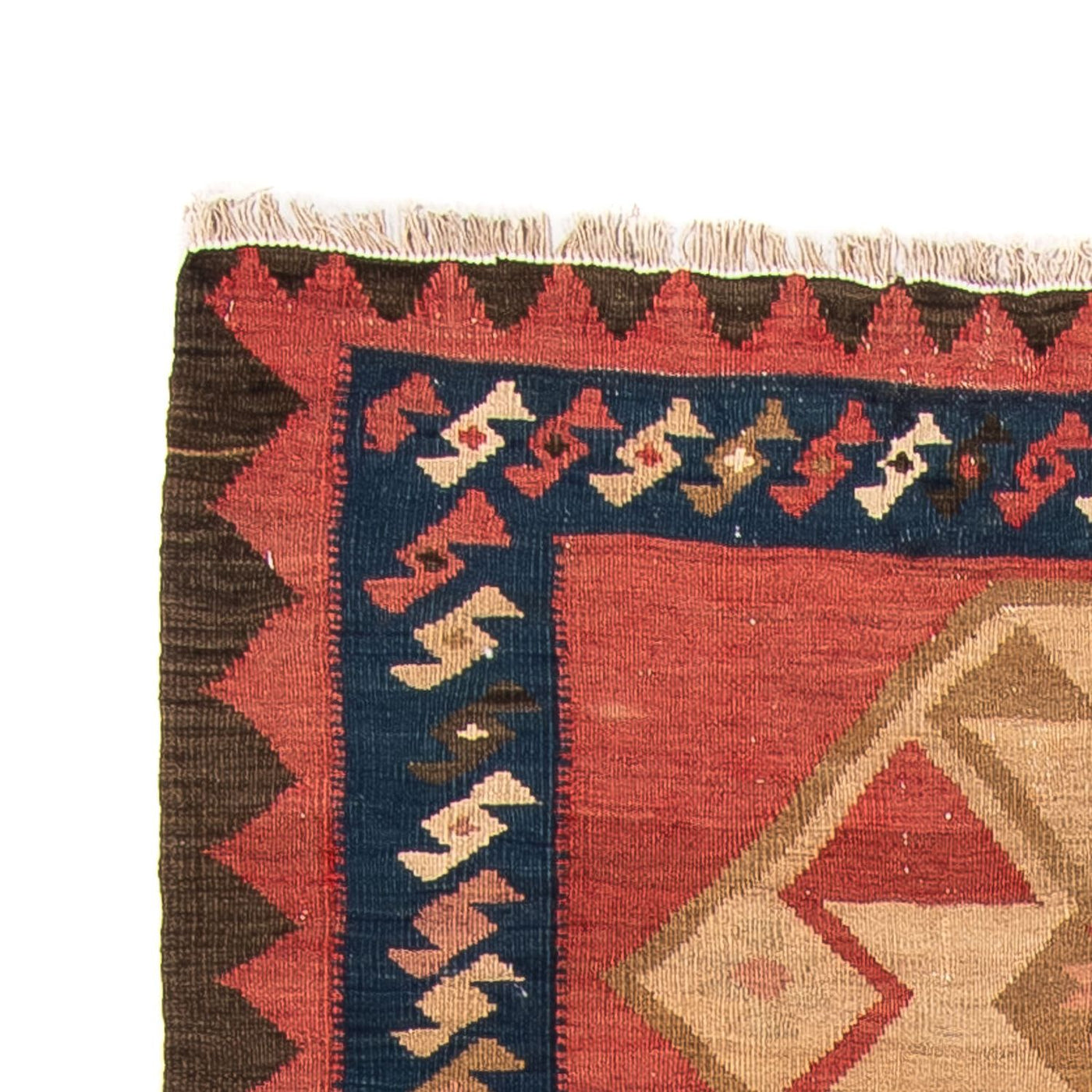 Antikt kilim Tæppe 200x110cm