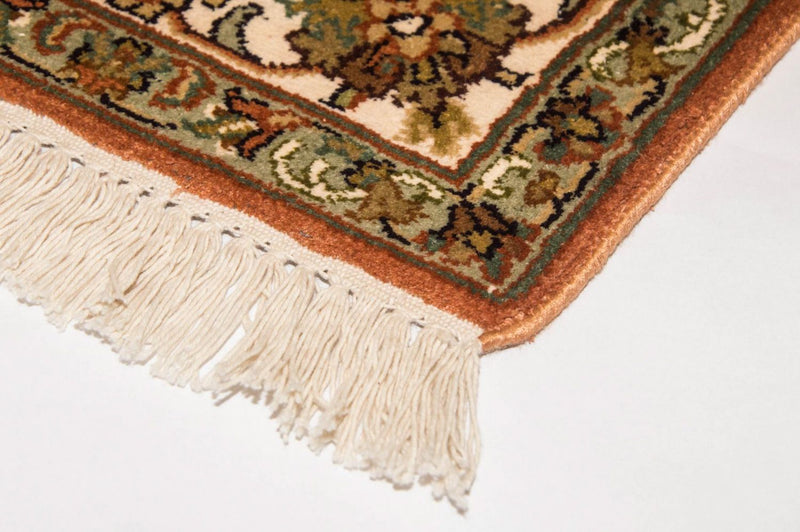Silketæppe - Kashmir Silk - 157 x 90 cm - beige