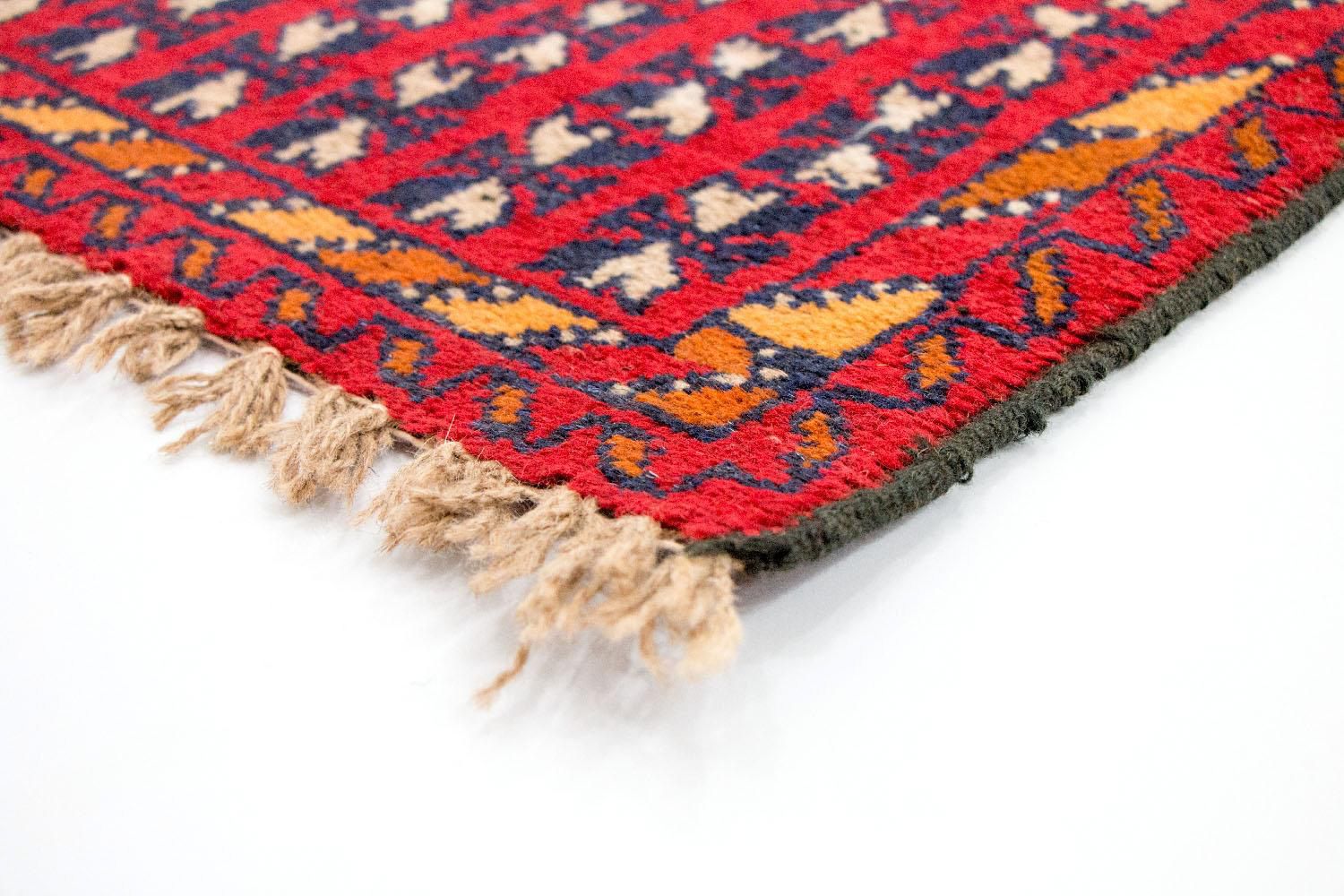 Baluch-tæppe - 126 x 73 cm - rød