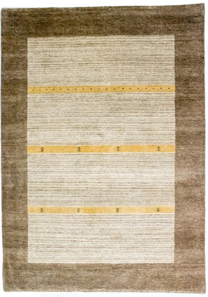 Gabbeh Tæppe - Loribaft Persisk - 201 x 152 cm - flerfarvet