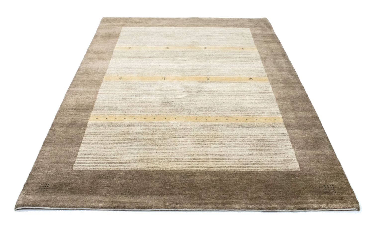 Gabbeh Tæppe - Loribaft Persisk - 201 x 152 cm - flerfarvet
