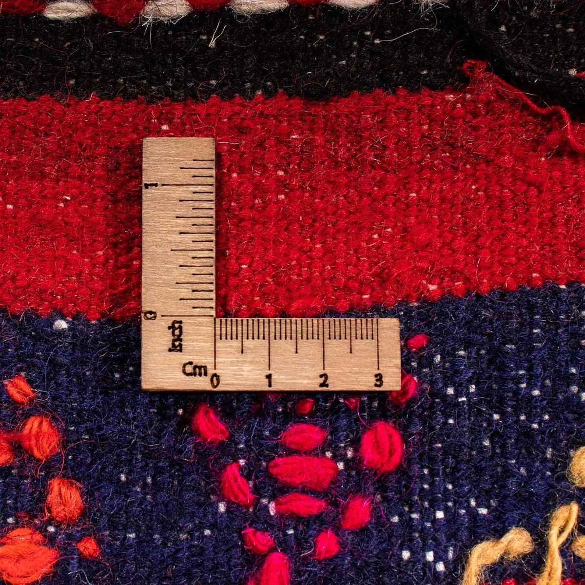 Løber Kelim-tæppe - gammelt - 350 x 145 cm - flerfarvet