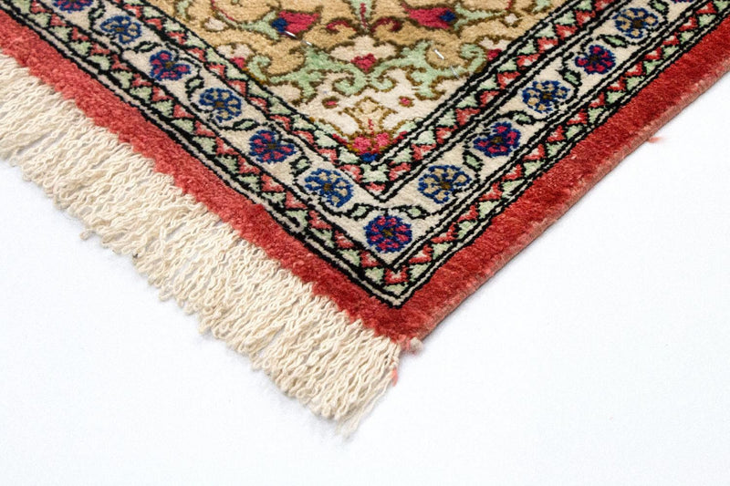 Silketæppe - Ghom Silk - Premium - 75 x 56 cm - blå