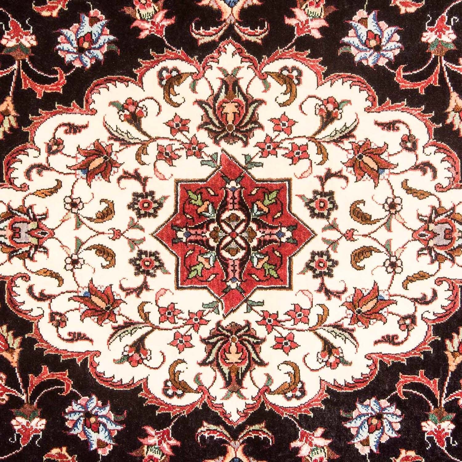 Persisk tæppe - Bijar - Royal - 213 x 128 cm - mørkeblå