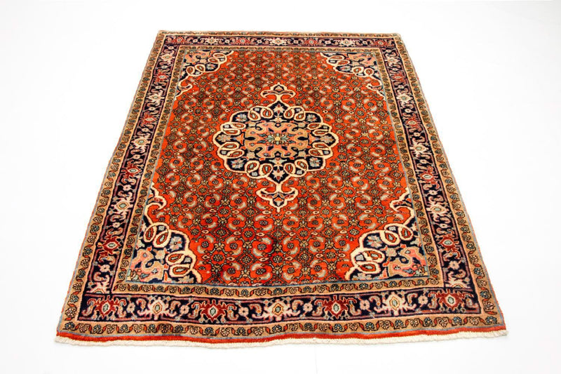 Persisk tæppe - Bijar - 165 x 120 cm - orange