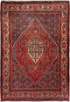 Persisk tæppe - Bijar - 181 x 120 cm - rød