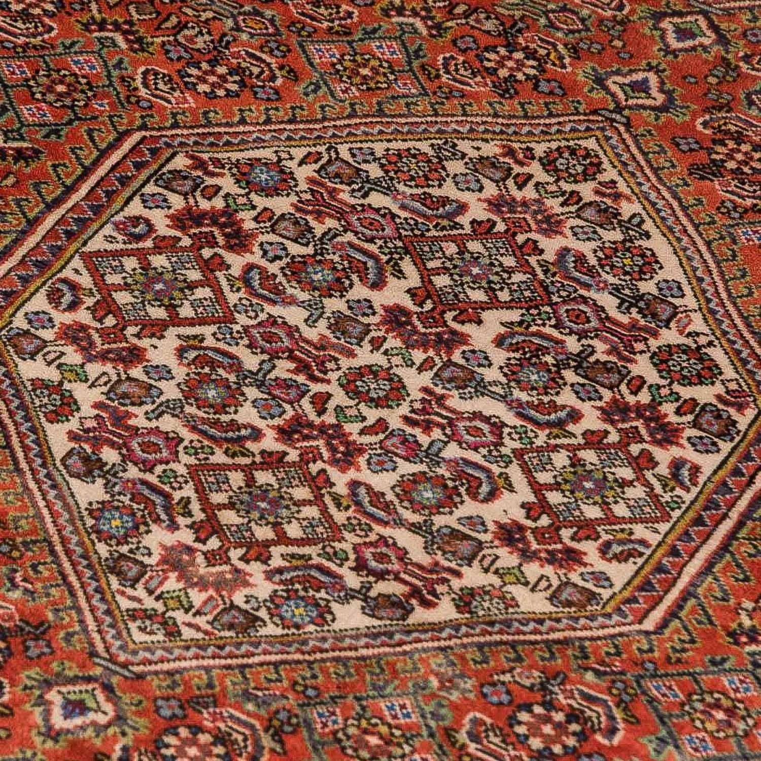 Løber Persisk tæppe - Bijar - 214 x 77 cm - brun
