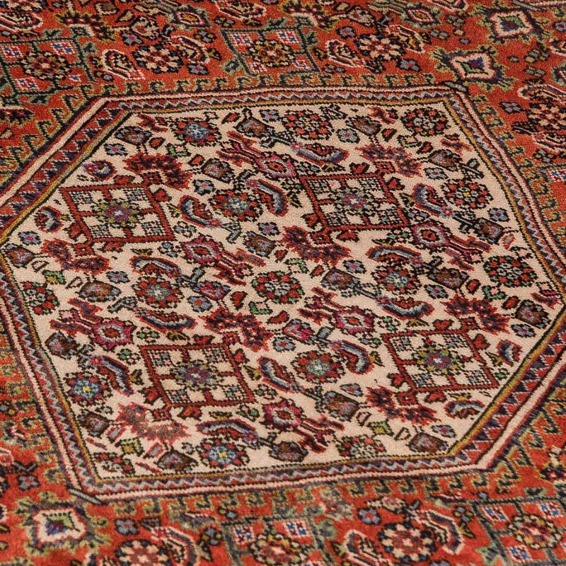 Løber Persisk tæppe - Bijar - 214 x 77 cm - brun