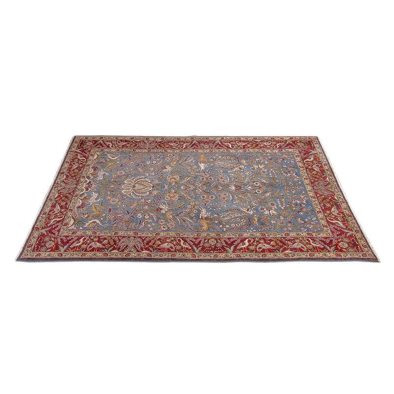 Persisk tæppe - Ghom - 207 x 137 cm - lyseblå