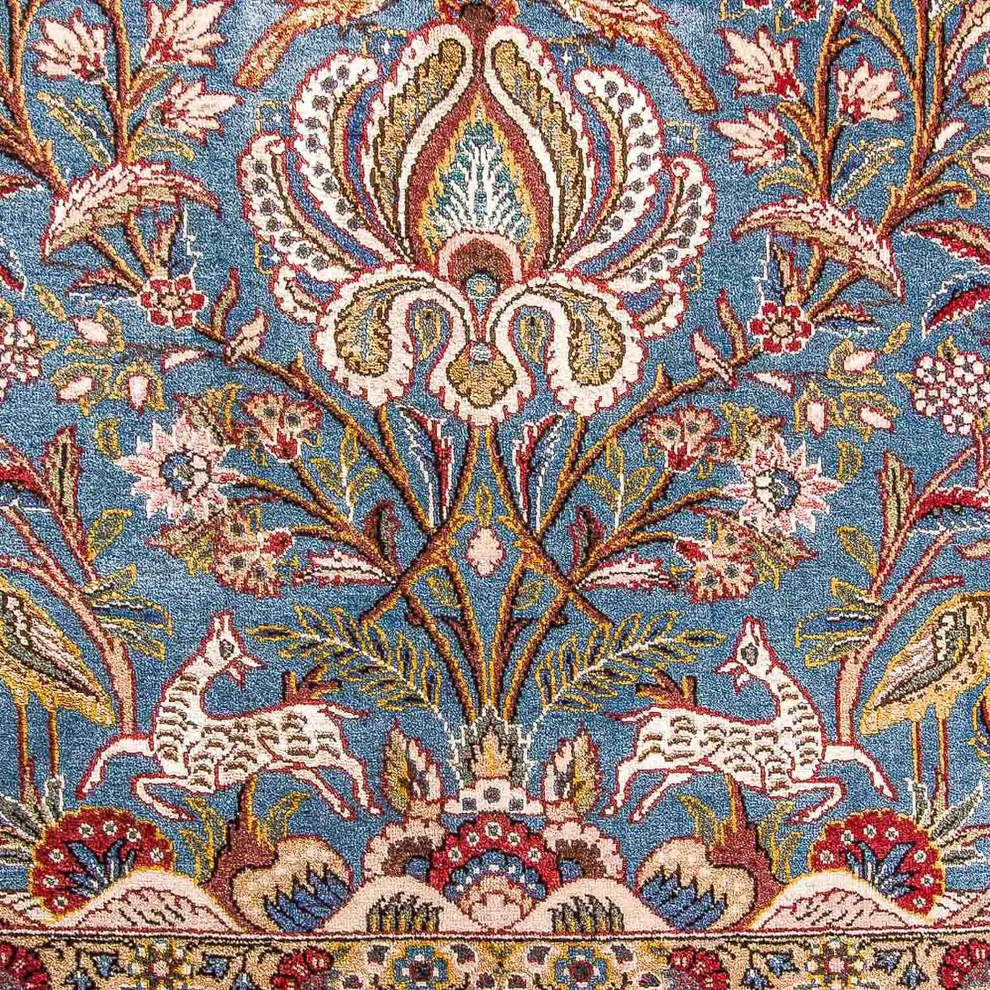 Qom Tæppe 207x137cm - Persisk tæppe