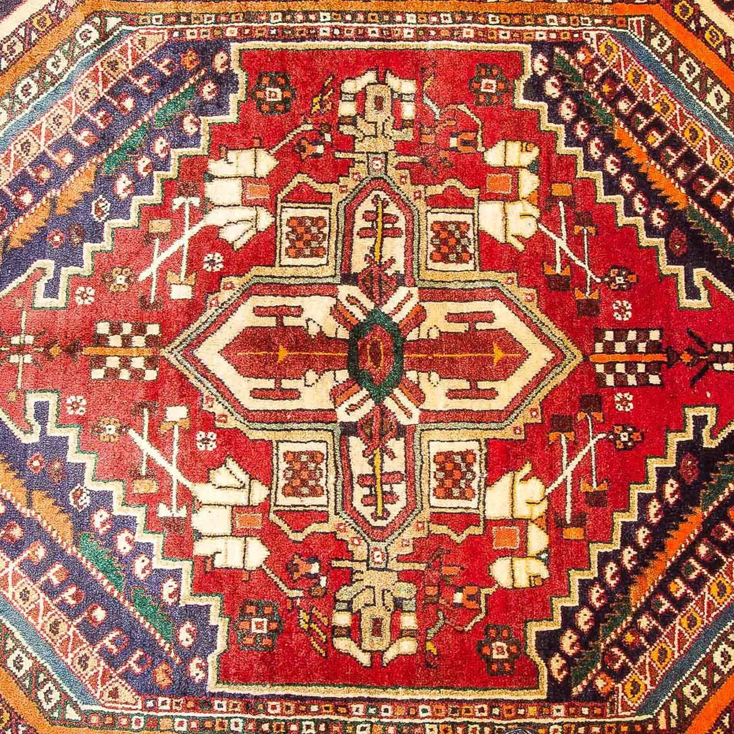 Persisk tæppe - Nomadisk - 212 x 125 cm - blå