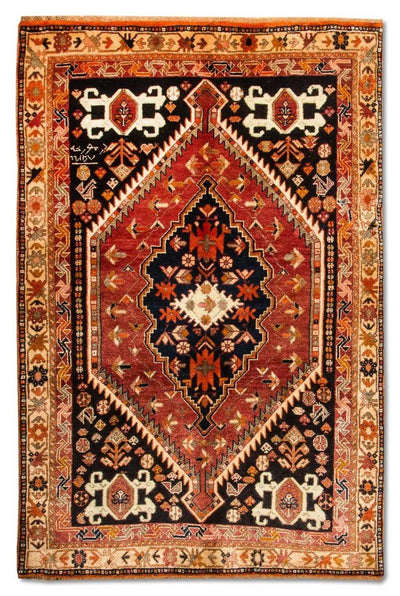 Qashqai Tæppe 128x209cm - Persisk tæppe