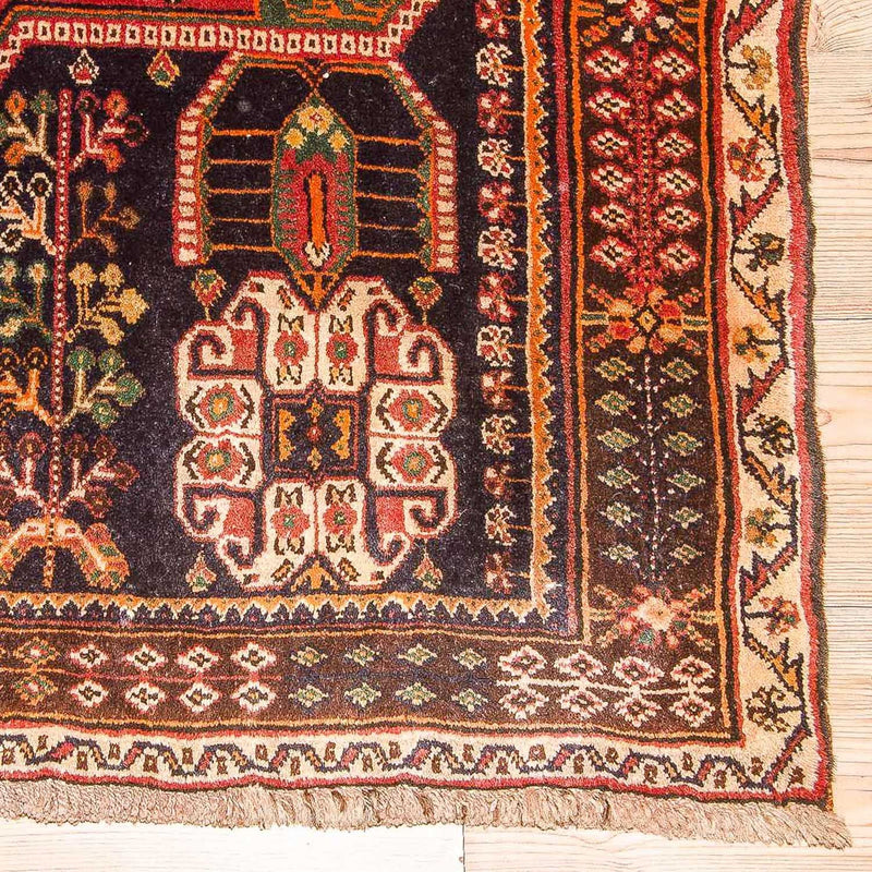 Persisk tæppe - Nomadisk - 253 x 161 cm - rust