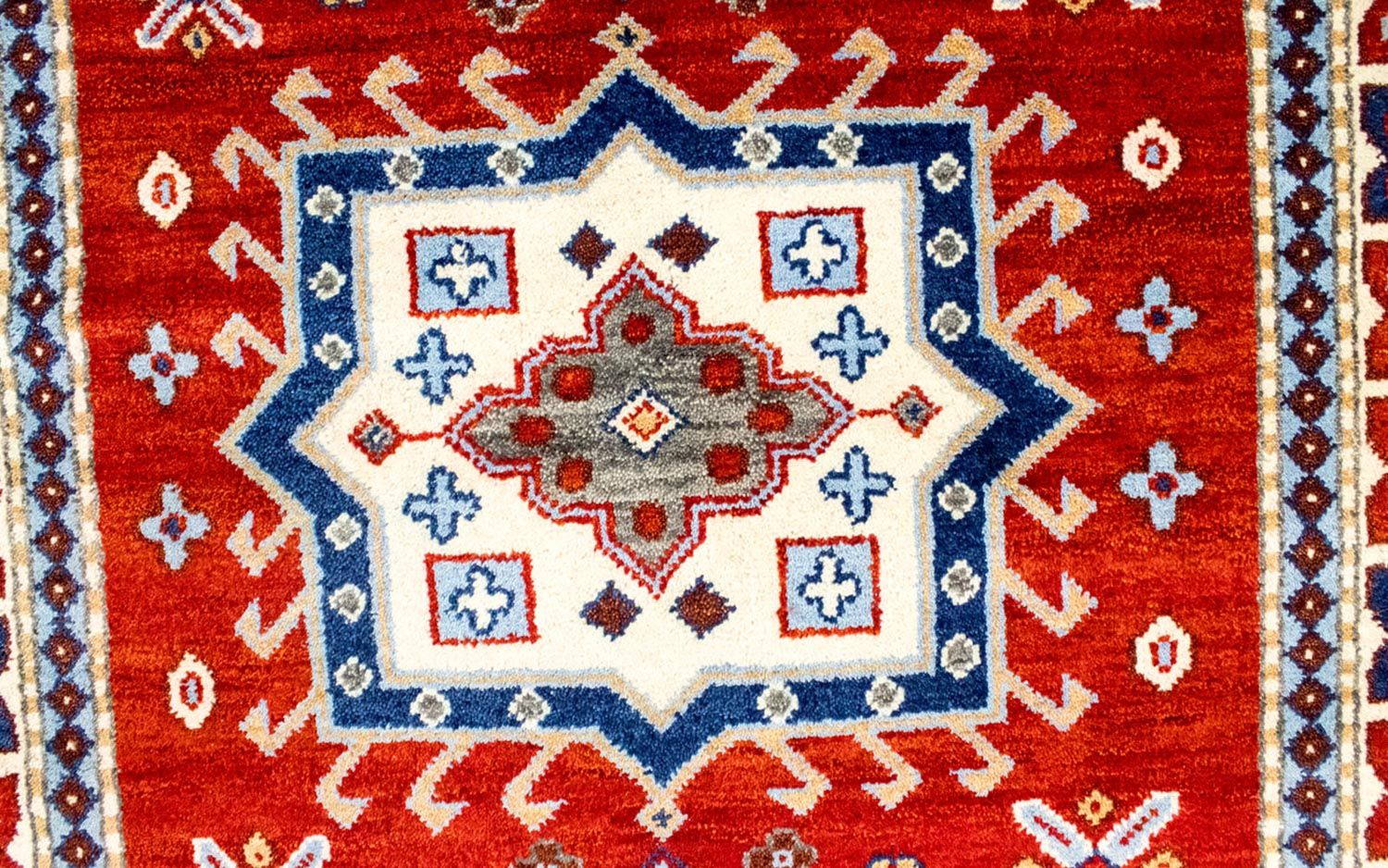 Orientalsk tæppe - 244 x 169 cm - rød