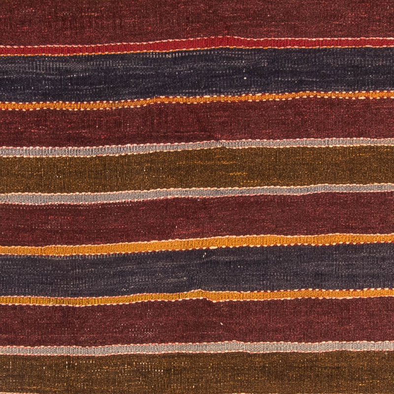 Kelim-tæppe - gammelt firkantet  - 155 x 135 cm - flerfarvet