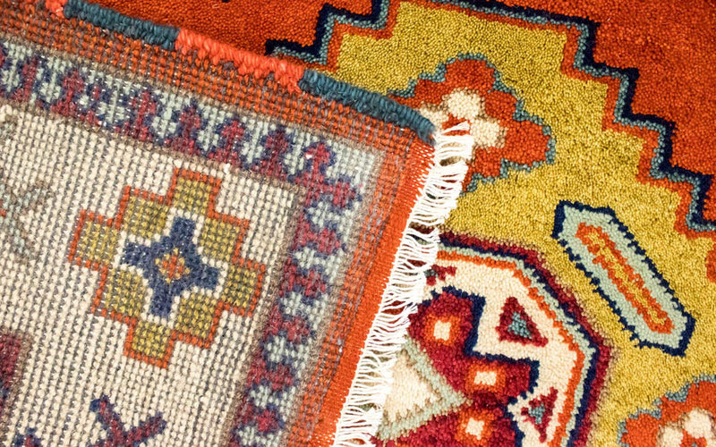 Orientalsk tæppe - 241 x 171 cm - orange