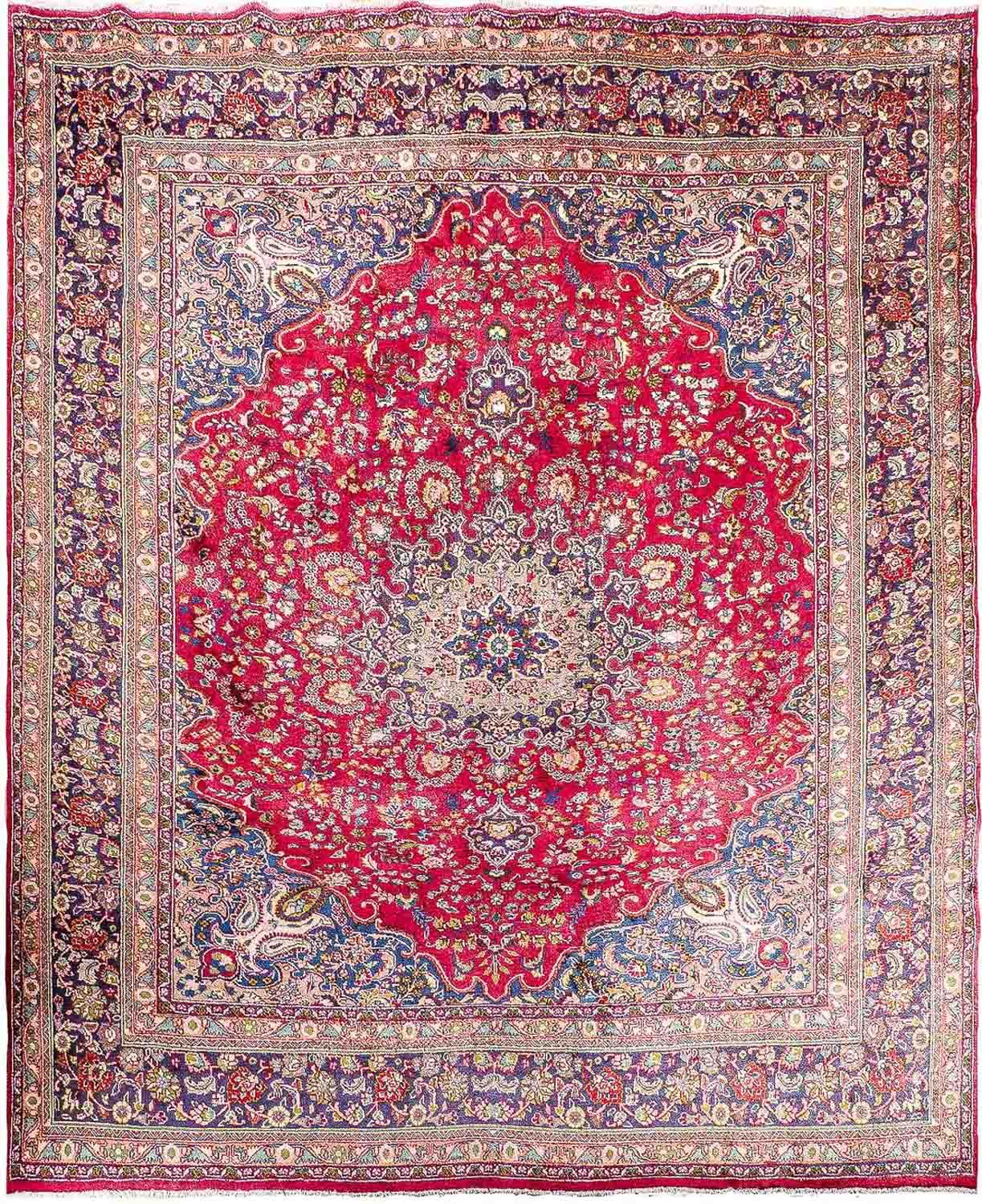 Persisk tæppe - Classic - 396 x 298 cm - rød