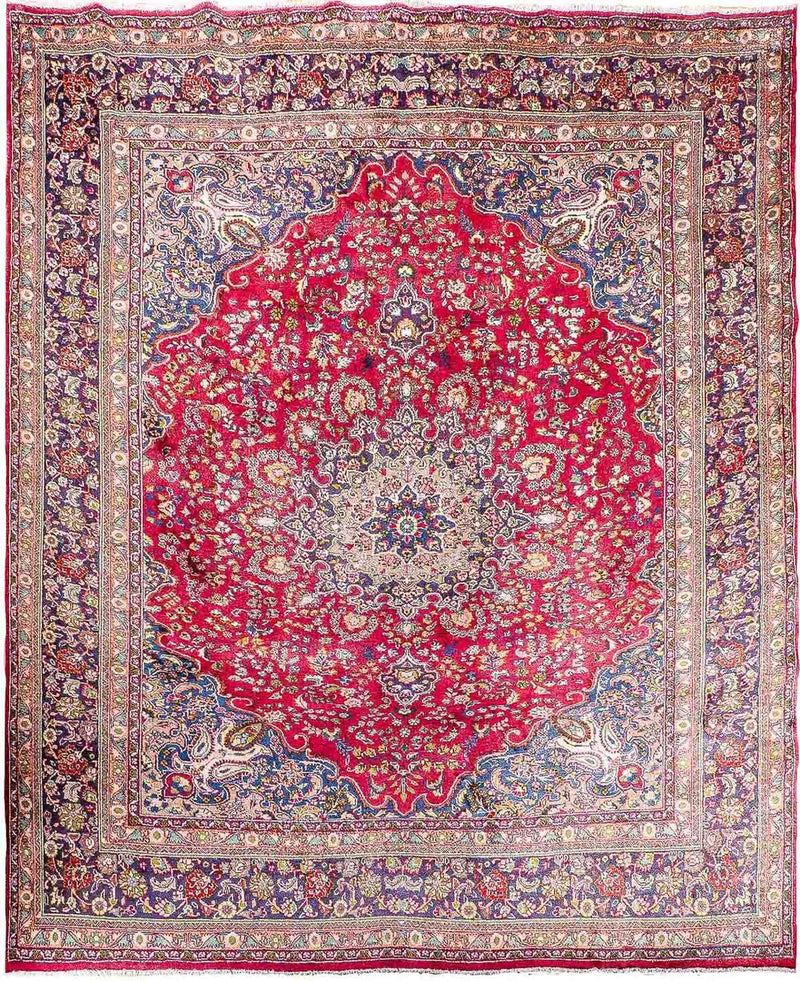 Persisk tæppe - Classic - 396 x 298 cm - rød
