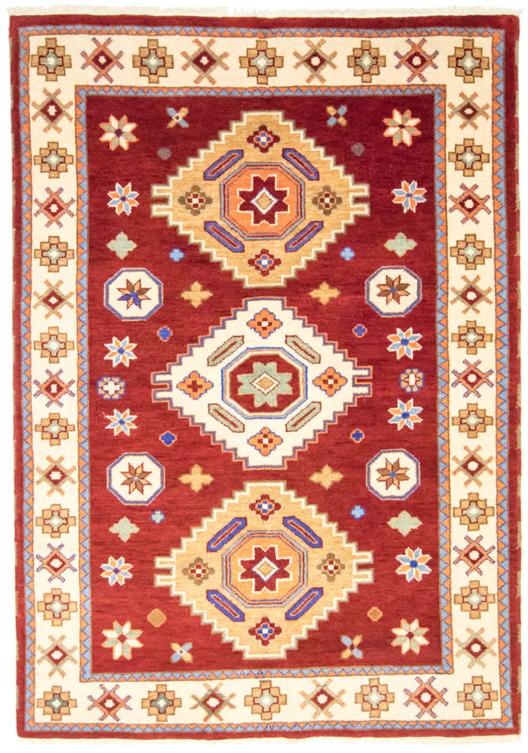 Orientalsk tæppe - 241 x 168 cm - rød