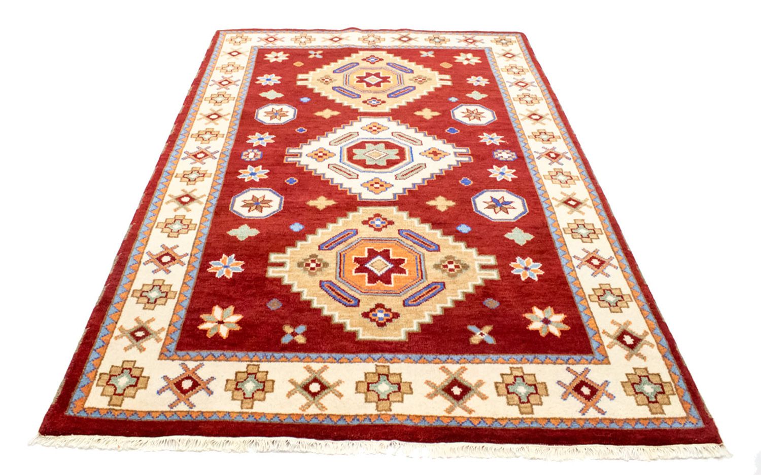 Orientalsk tæppe - 241 x 168 cm - rød