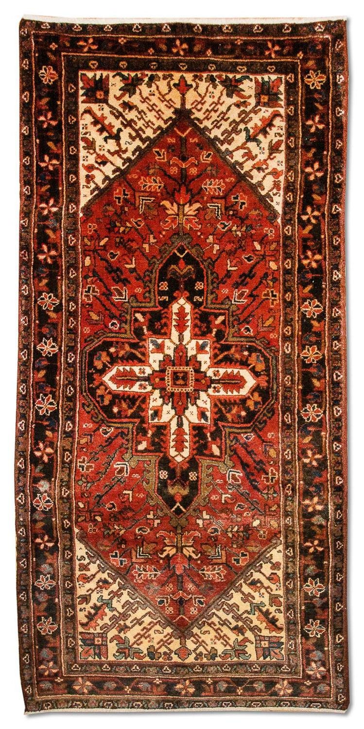 Løber Persisk tæppe - Nomadisk - 267 x 115 cm - rust